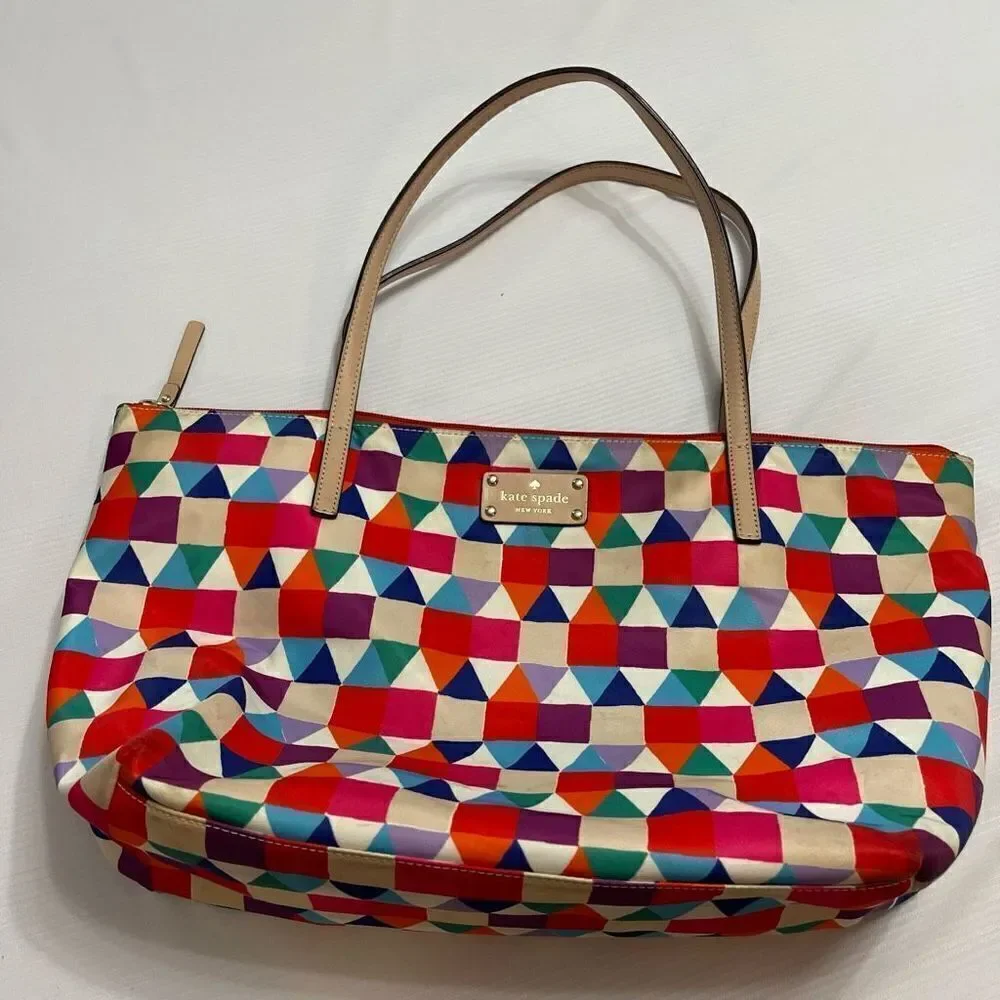 Kate Spade New York Pueblo Tile Kennedy Park Purse Handbag